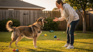 dog barking training